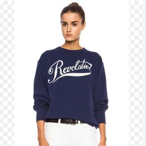 Isabel Marant Etoile Revolation crew neck graphic sweatshirt